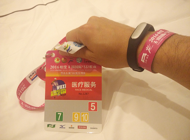 十里櫻花不及你的美, 跑在春天的太湖畔--无锡马拉松急救兔随记
