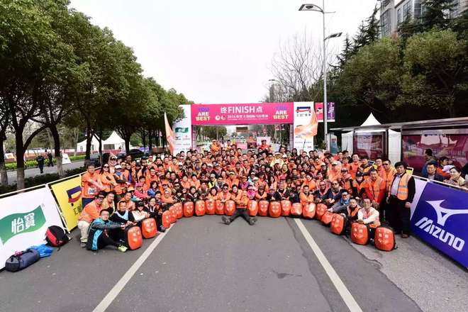 十里櫻花不及你的美, 跑在春天的太湖畔--无锡马拉松急救兔随记