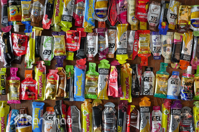 100多支能量胶试吃