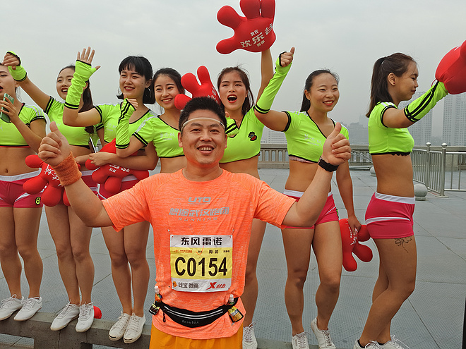 我的首马-武汉马拉松