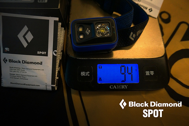 越野跑头灯非专业测试-Petzl NAO Petzl MYO Black Diamond SPOT