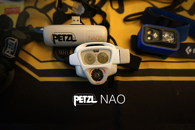 越野跑头灯非专业测试-Petzl NAO Petzl MYO Black Diamond SPOT