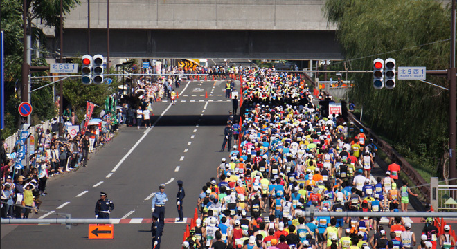 马拉松城纪 | 北海道马拉松：穿过北海道的夏天