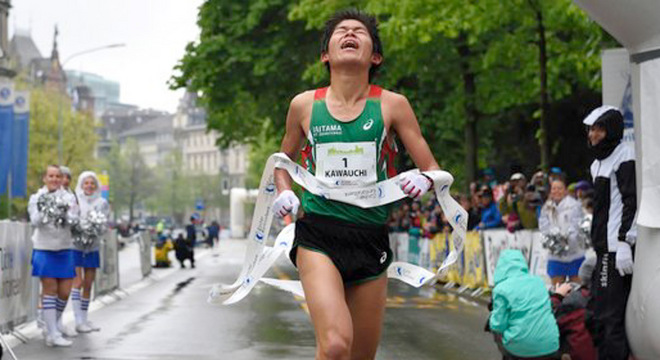 战报 | 川内优辉在欧洲的第一场胜仗