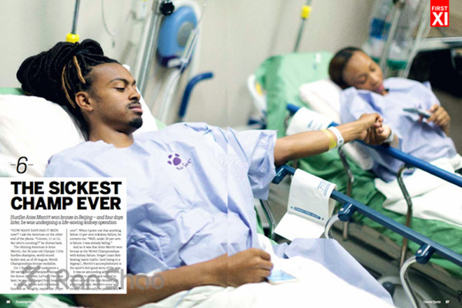 人物 | 阿里斯·梅里特：以20%的肾脏  捍卫100%的冠军