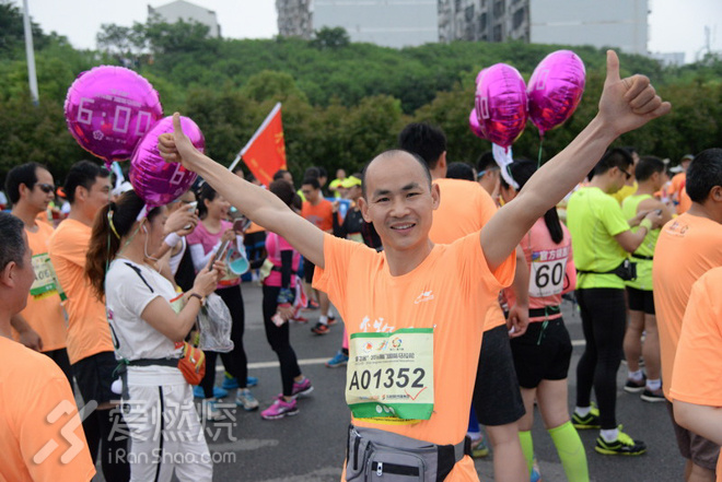 你的微笑最动人 2016荆门国际马拉松