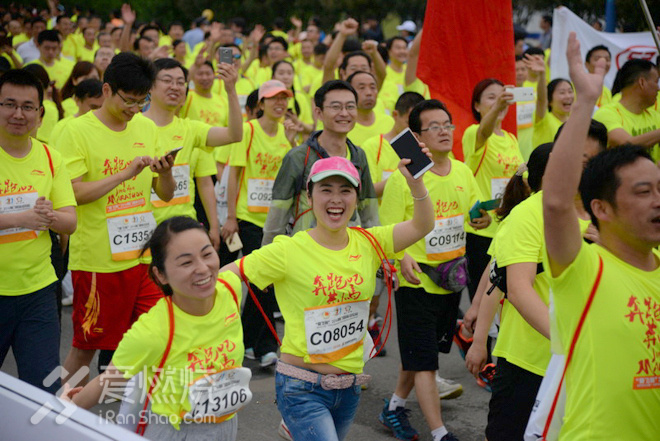 你的微笑最动人 2016荆门国际马拉松