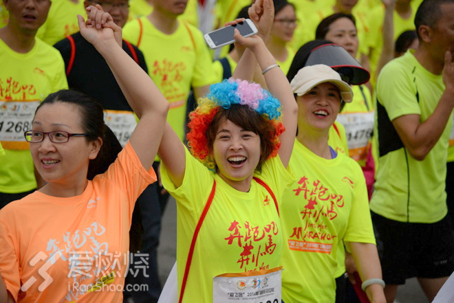 你的微笑最动人 2016荆门国际马拉松