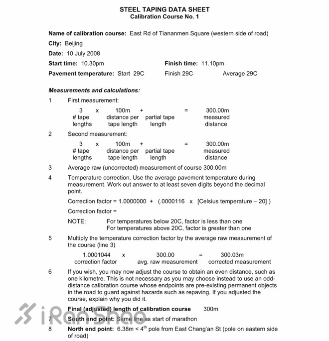 42195米每1米都有故事：谈一谈马拉松赛道丈量