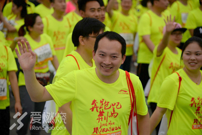 你的微笑最动人 2016荆门国际马拉松