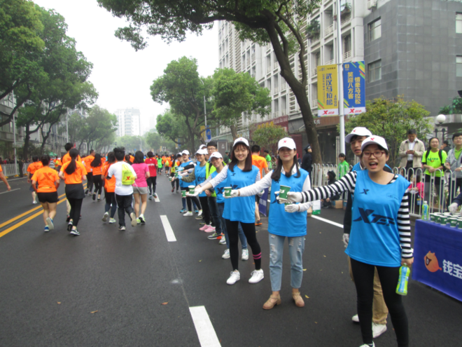 来来来，干了这杯热干面                   --------记我的2016武汉马拉松