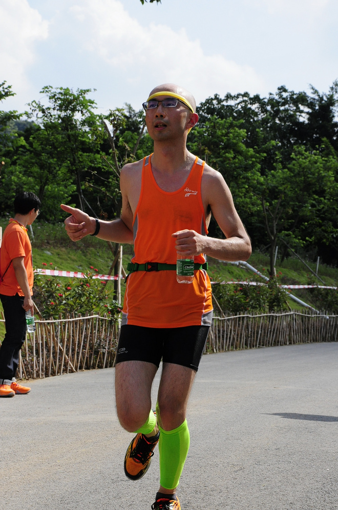 别问我成绩，我只是在西樵山脚跟酷暑痛快的战斗了一场。