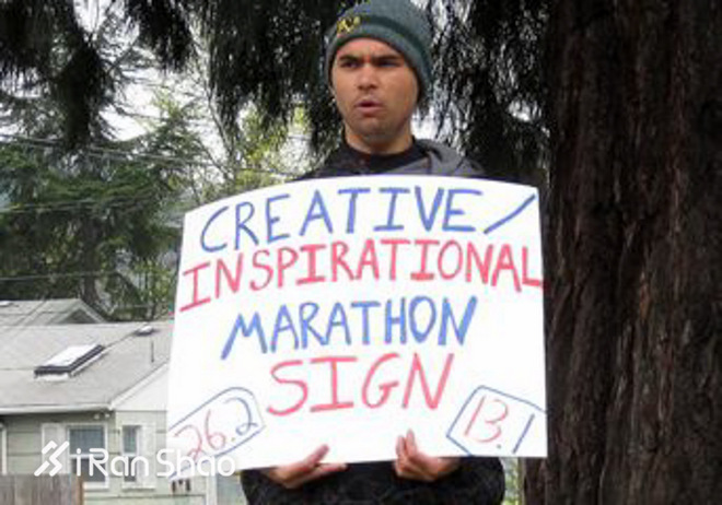 回顾 | 活久见！马拉松赛道的标语满是套路啊