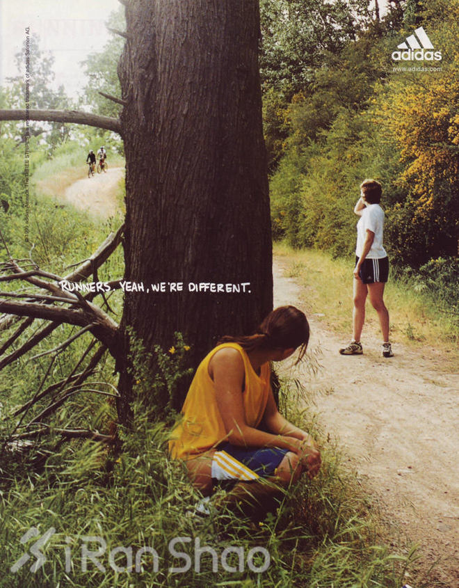 TopX | 上世纪的跑步广告 安安静静却力大无穷
