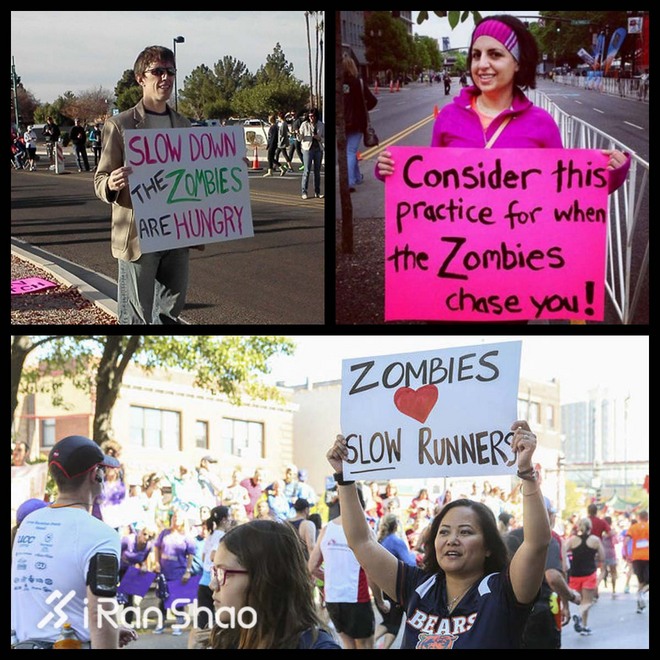 回顾 | 活久见！马拉松赛道的标语满是套路啊