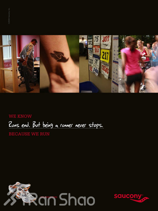 TopX | 上世纪的跑步广告 安安静静却力大无穷