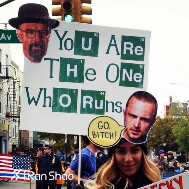 回顾 | 活久见！马拉松赛道的标语满是套路啊