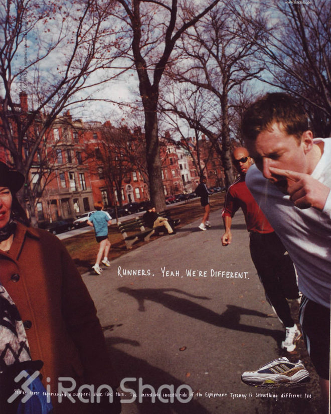TopX | 上世纪的跑步广告 安安静静却力大无穷