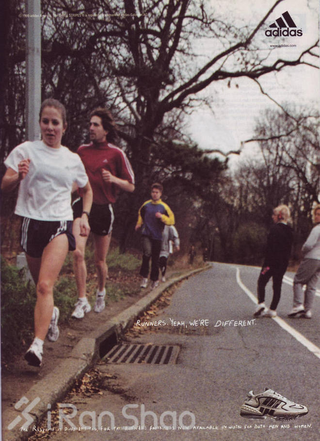 TopX | 上世纪的跑步广告 安安静静却力大无穷