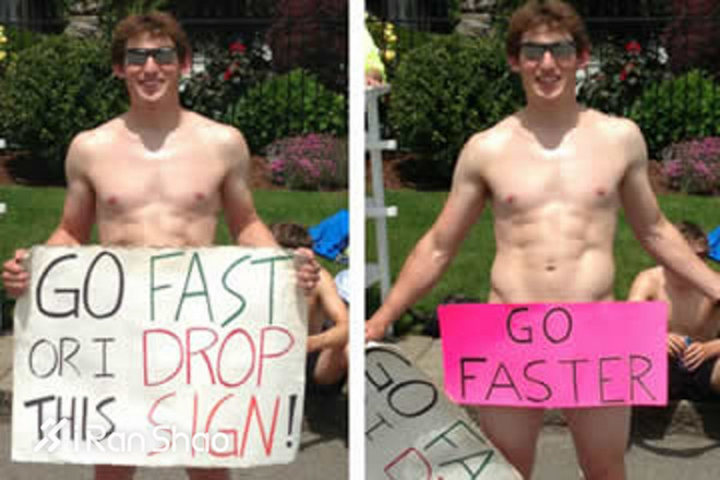 回顾 | 活久见！马拉松赛道的标语满是套路啊