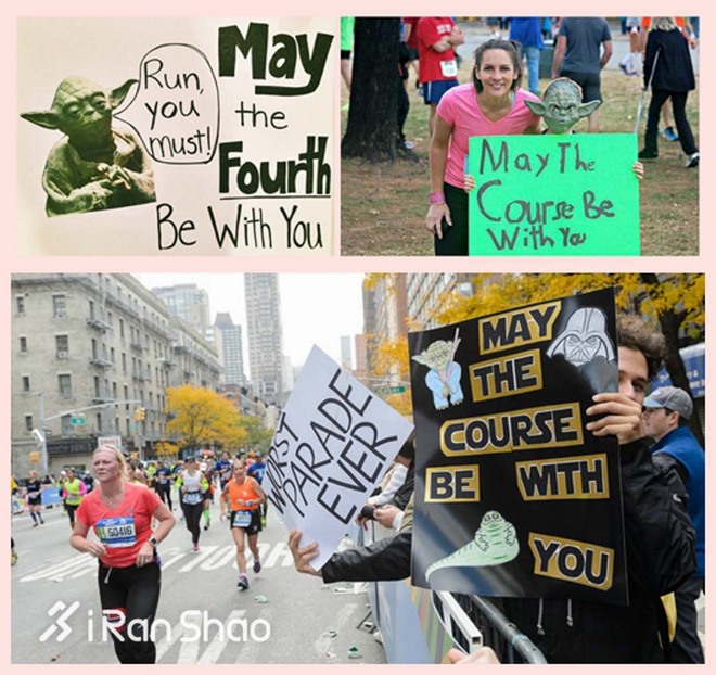 回顾 | 活久见！马拉松赛道的标语满是套路啊