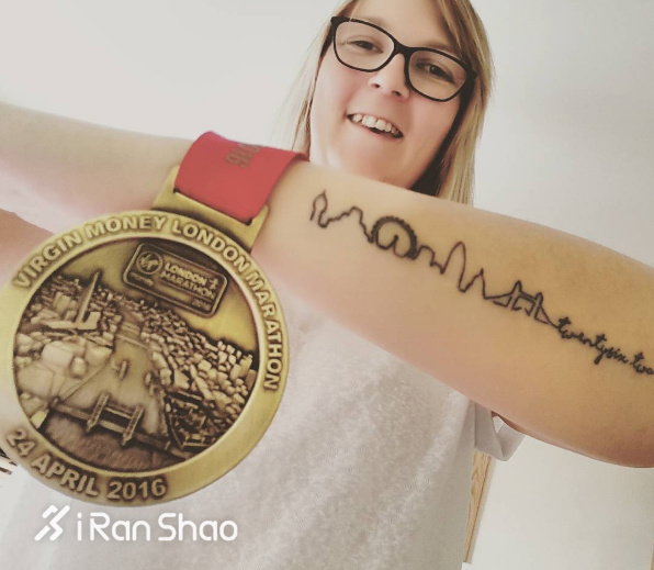 我纹身但我也是个严肃跑者