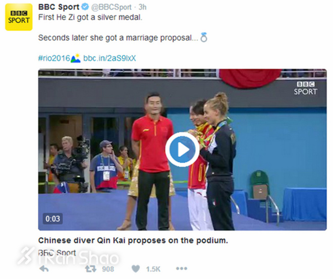 里约奥运 | 除了奖牌榜还有blingbling的钻石榜