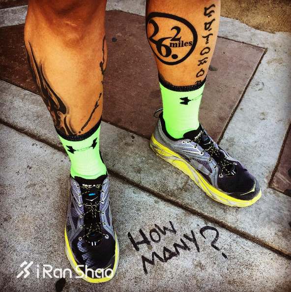 我纹身但我也是个严肃跑者