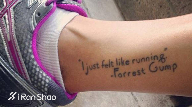 我纹身但我也是个严肃跑者
