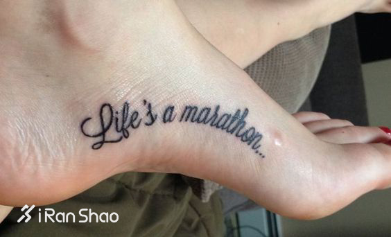 我纹身但我也是个严肃跑者