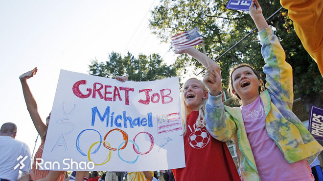 里约奥运 | 从男孩到男人 图说飞鱼菲尔普斯的奥运人生