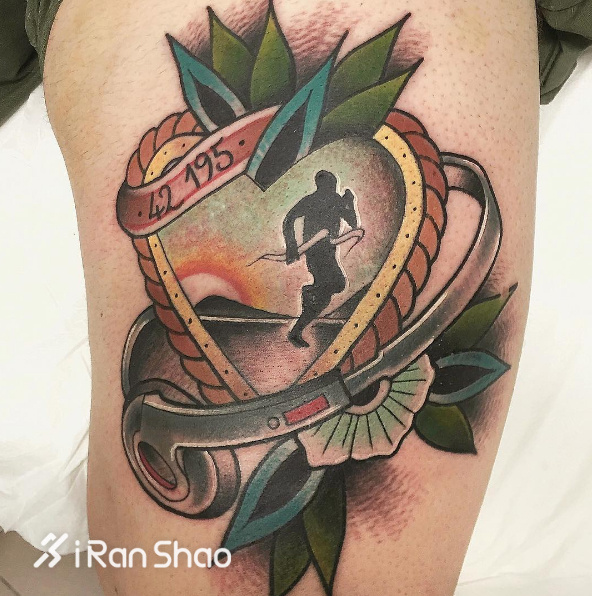 我纹身但我也是个严肃跑者