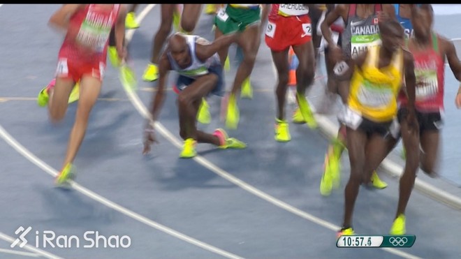 里约奥运 | 莫·法拉摔了一跤 照样卫冕“万米之王”