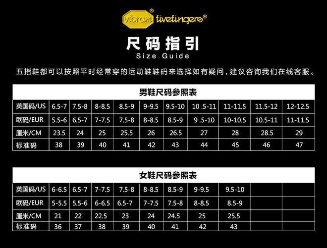 VibramFivefingers V-run 极简跑鞋里面的表率。