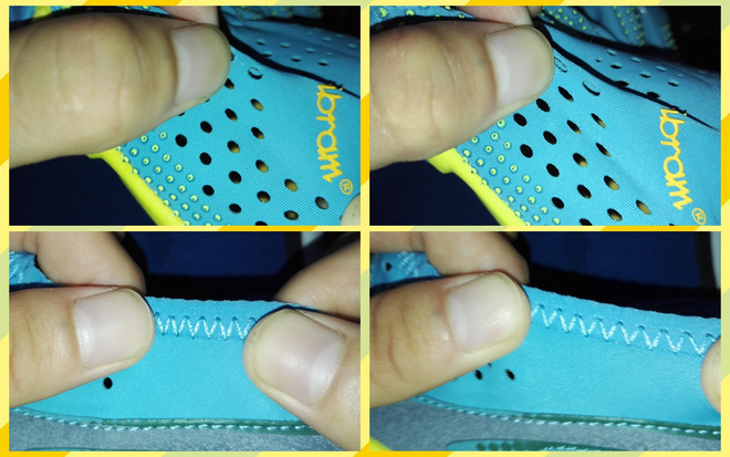 VibramFivefingers V-run 极简跑鞋里面的表率。