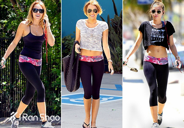 经验 | 这个全民健身的时代 看看女明星们的运动搭配是怎么穿的