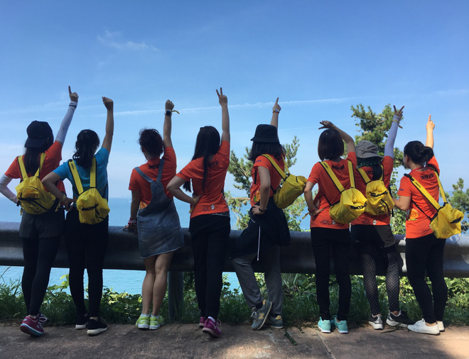 “村跑”首次走出国门，走进古韩遗岛