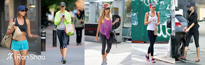 经验 | 这个全民健身的时代 看看女明星们的运动搭配是怎么穿的
