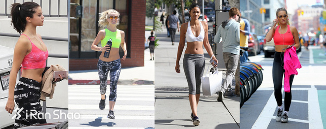 经验 | 这个全民健身的时代 看看女明星们的运动搭配是怎么穿的