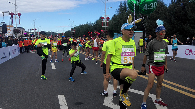 北疆慢跑记——伊春马拉松