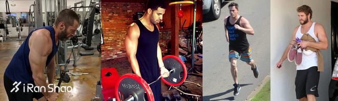 经验 | 男明星们健身时 到底穿还是不穿