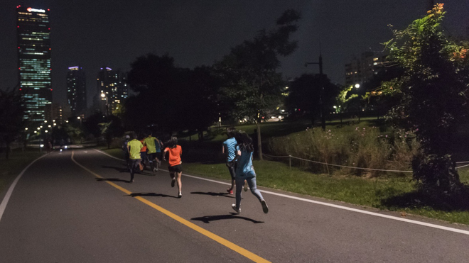 “村跑”首次走出国门，走进古韩遗岛