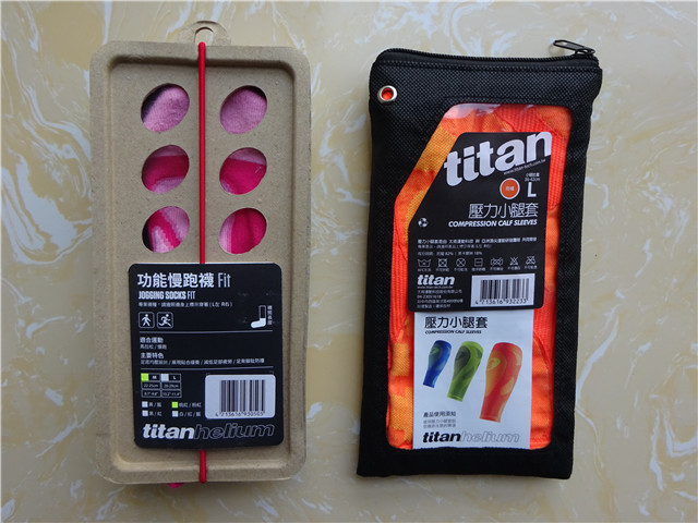 更强保护 更好支撑——titan护具套装（压缩腿套+功能慢跑袜）评测