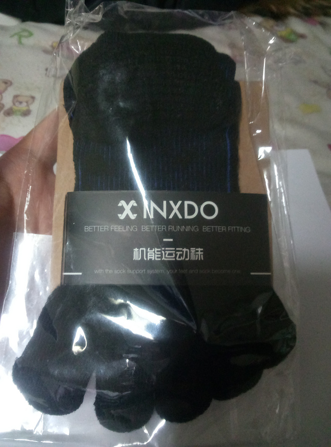 INXDO五指袜，拒绝水泡，勇创pb！