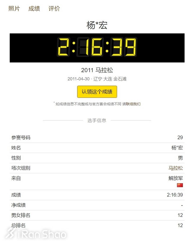 人物 | 昆明马拉松国内冠军杨定宏：田径老兵的最后拼搏