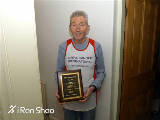 人物 | 他连续奔跑52年39天 这是罗恩希尔的传奇跑步人生