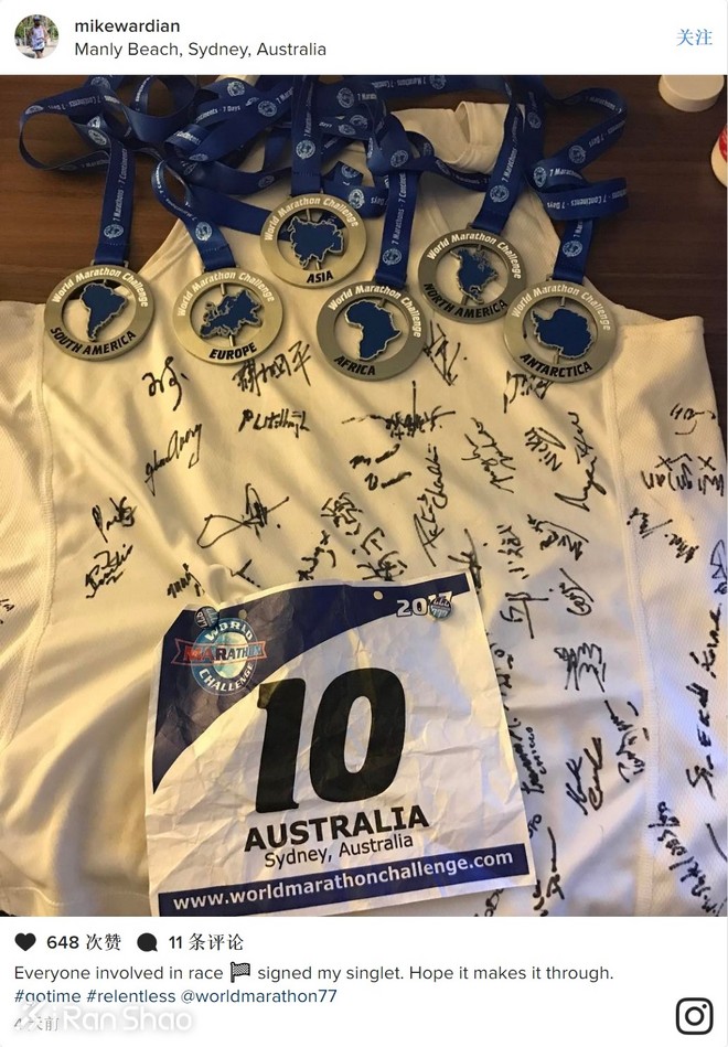 深度 | 7天7大洲7全马：冠军平均2:45 中国人获女子第二