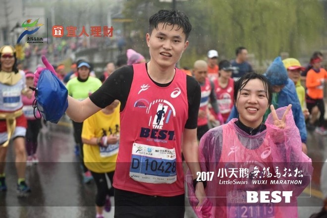 三月樱花雨，42km爱情马拉松，430我陪你