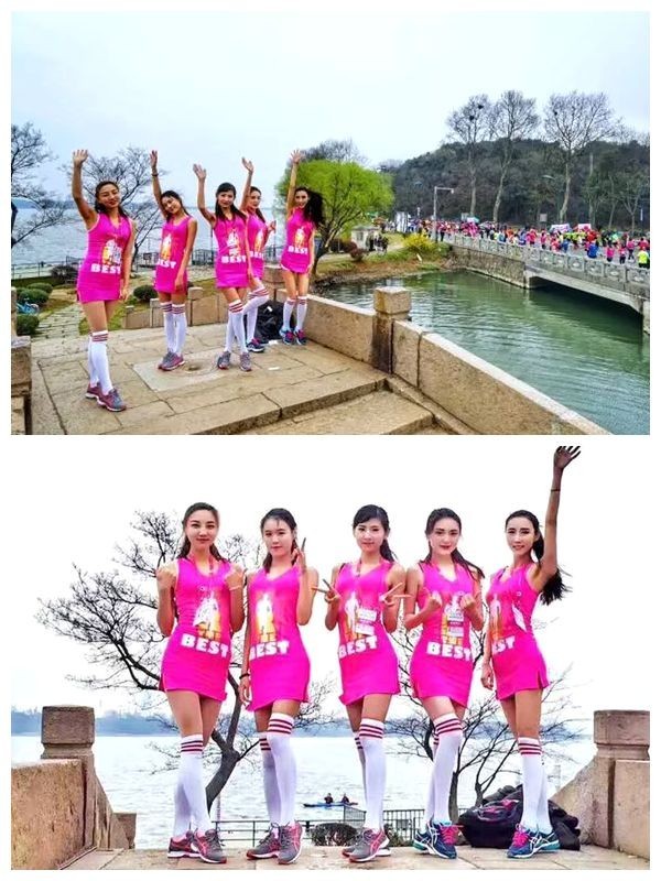 我愿奔向三月的风 浴一回樱花雨——记2017无锡马拉松