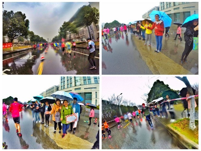 我愿奔向三月的风 浴一回樱花雨——记2017无锡马拉松